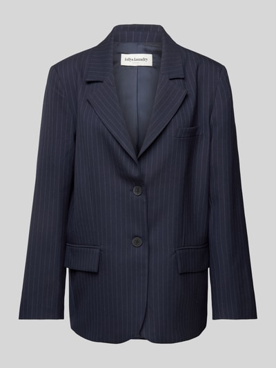 LOLLYS LAUNDRY Regular fit blazer met klepzakken, model 'Ryan' Marineblauw - 2