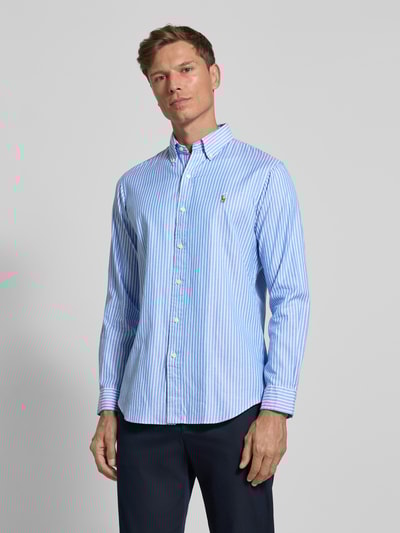 Polo Ralph Lauren Vrijetijdsoverhemd met knoopsluiting Lichtblauw - 4