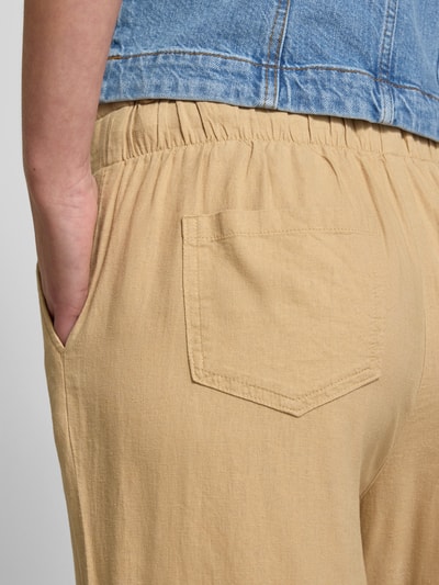 Christian Berg Woman Culotte met elastische band en tunnelkoord Zand - 3