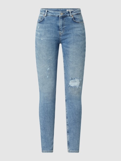 Review Skinny Fit Jeans mit Stretch-Anteil Hellblau 2