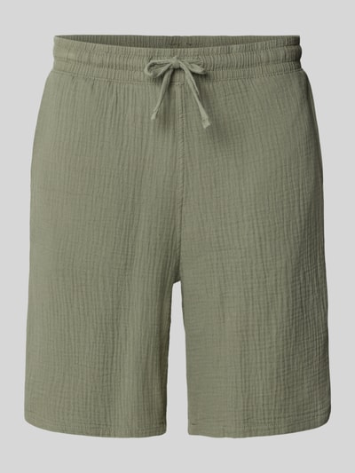 Jack & Jones Regular Fit Shorts mit elastischem Bund Modell 'JAIDEN' Schilf 2