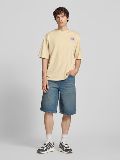 The North Face Oversized T-Shirt mit Logo-Print Offwhite 1