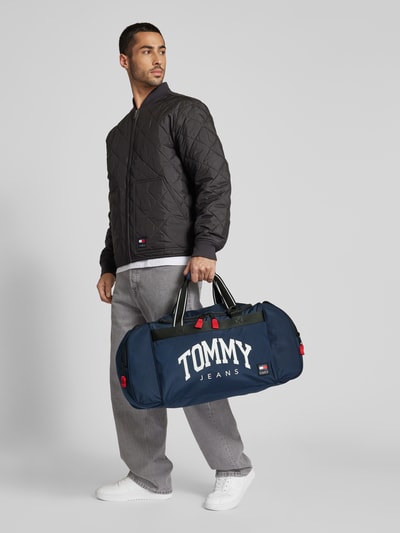 Tommy Jeans Torba typu duffle bag z nadrukiem z logo model ‘PREP SPORT’ Niebieski 1