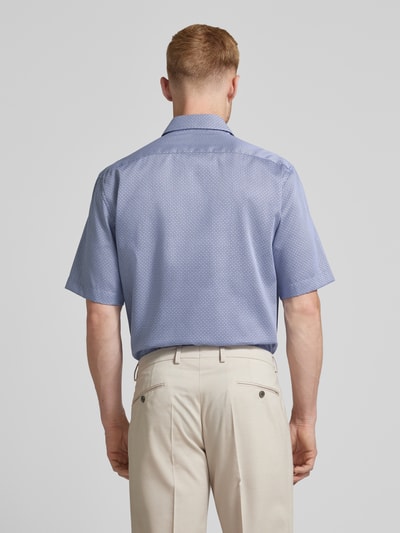 Eterna Comfort Fit Business-Hemd mit Kentkragen Bleu 5