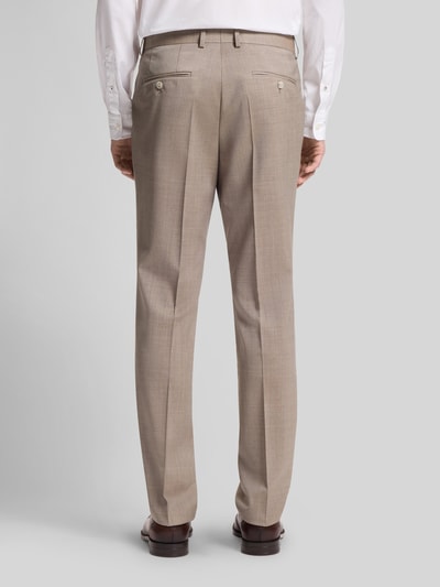 BOSS Slim Fit Anzug aus reiner Schurwolle Modell 'H-HUGE-2PCS-263' Beige 5