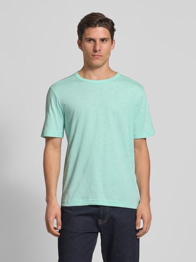 Tom Tailor Regular Fit T-Shirt aus reiner Baumwolle Mint 4