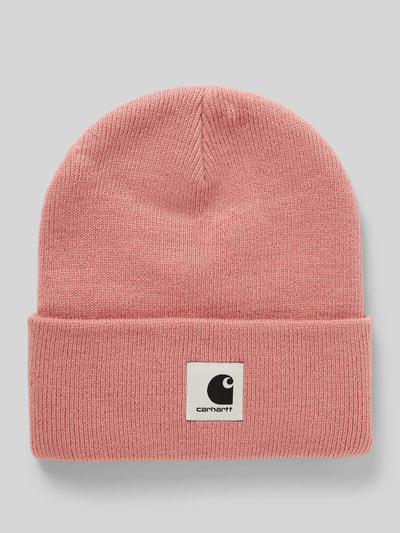 Carhartt Work In Progress Beanie mit Label-Patch Modell 'ASHLEY' Altrosa 1