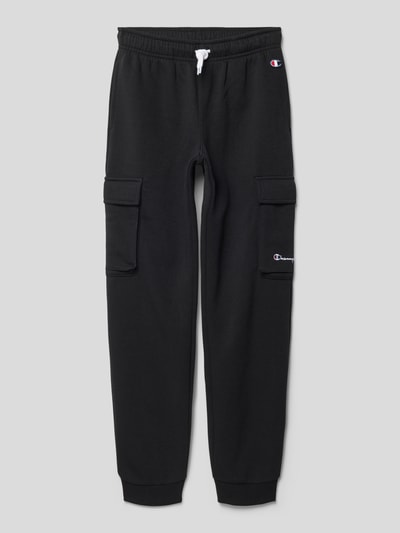 CHAMPION Sweatpants mit Cargotaschen Black 1