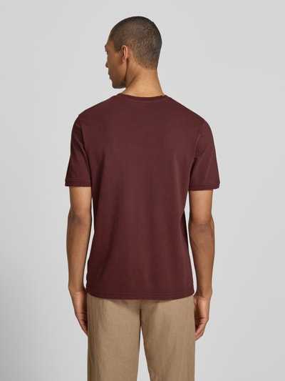CINQUE Regular Fit T-Shirt mit Rundhalsausschnitt Modell 'Lao' Pflaume 5