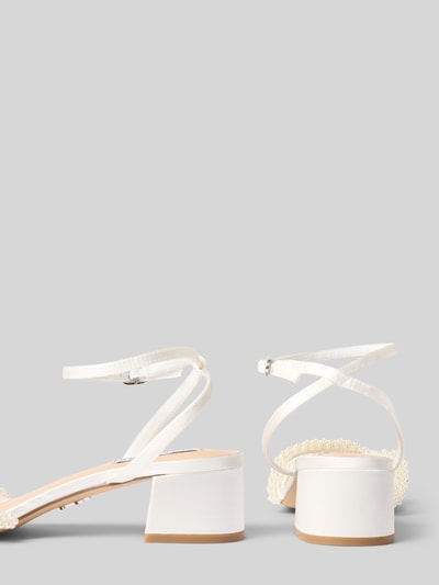 Steve Madden Sandaletten mit Dornschließe Modell 'ABBY' Offwhite 2