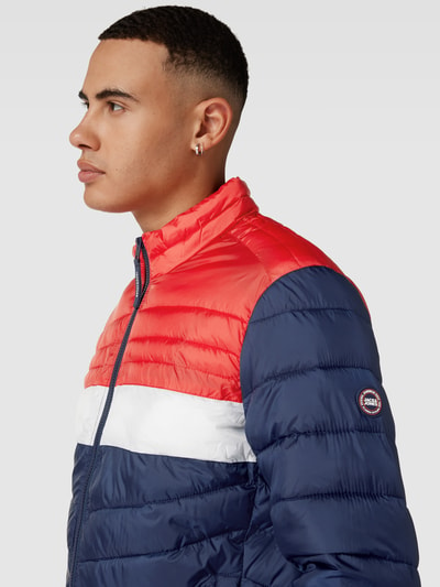 Jack & Jones Kurtka pikowana z naszywką z logo model ‘HERO’ Czerwony 3