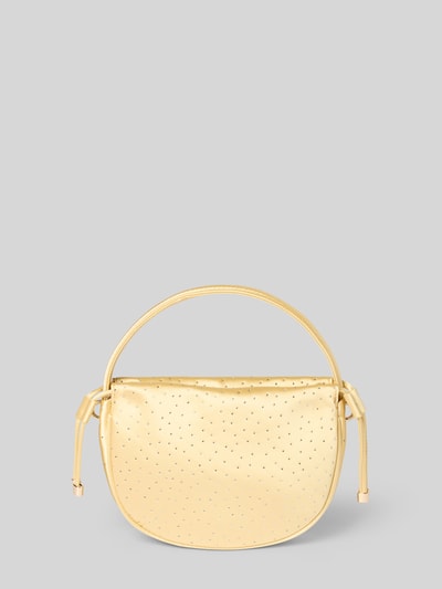 GUESS Handtasche mit Ziersteinbesatz Modell 'ELSIE' Gold 4