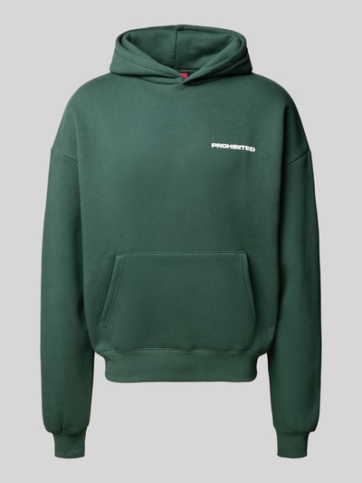 PROHIBITED Oversized hoodie met capuchon Donkergroen - 2