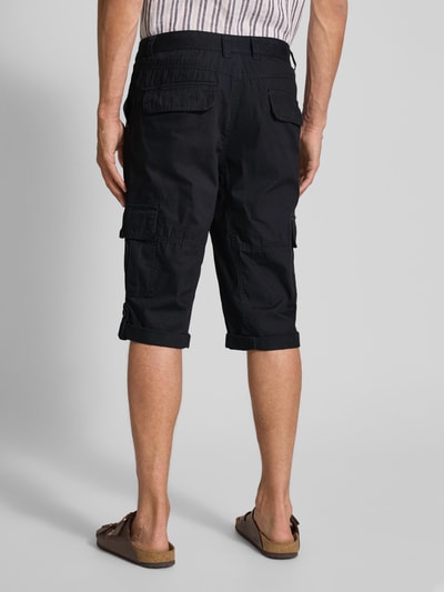 Christian Berg Men Bermuda met cargozakken Marineblauw - 5