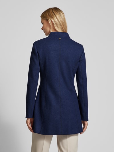 WHITE LABEL Linnen blazer met siernaden Marineblauw - 5