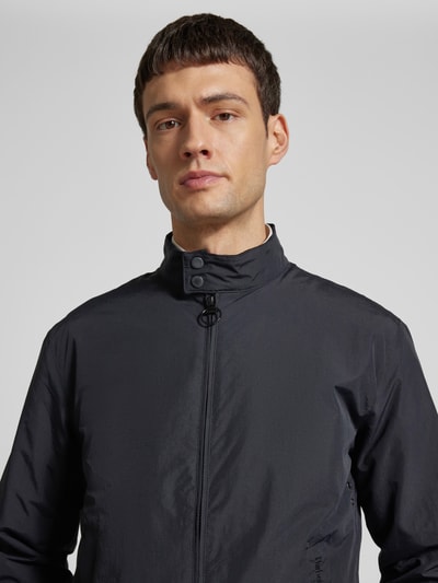 Barbour Blouson mit Zweiwege-Reißverschluss Modell 'ROYSTON' Black 3