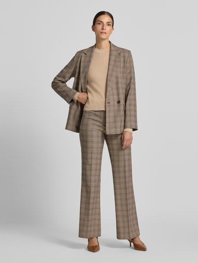 windsor. Gebreide trui van scheerwol-zijde-mix Beige - 1