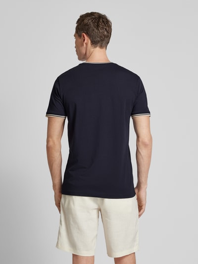 Christian Berg Men T-shirt met ronde hals Marineblauw - 5