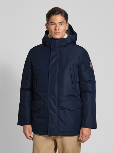 Napapijri Jacke mit Kapuze Modell 'CORNIER' Marine 4