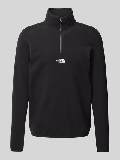 The North Face Fleecepullover met schipperskraag, model 'GLACIER' Zwart - 2