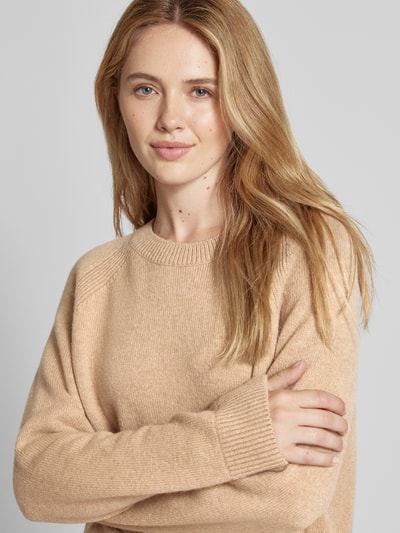 Armedangels Gebreide pullover met raglanmouwen, model 'DILIRIAA' Beige - 3