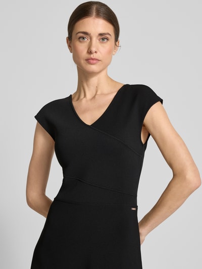 ARMANI EXCHANGE Cocktailkleid mit V-Ausschnitt Black 3