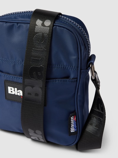 Blauer USA Plecak z detalami z logo model ‘Reporter’ Granatowy 3