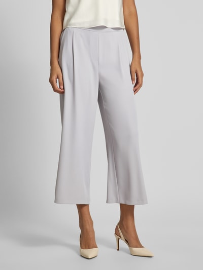 Jake*s Collection Kuloty z szeroką nogawką i zakładkami w pasie Lawendowy 4