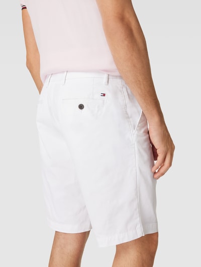 Tommy Hilfiger Korte chino met Franse steekzakken, model 'HARLEM' Wit - 3