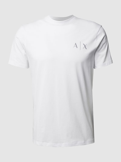 ARMANI EXCHANGE T-Shirt aus Baumwolle Weiss 2