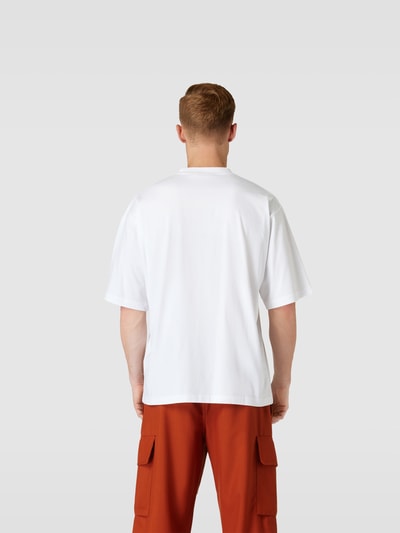 Marni Oversized T-Shirt aus reiner Baumwolle Weiss 5