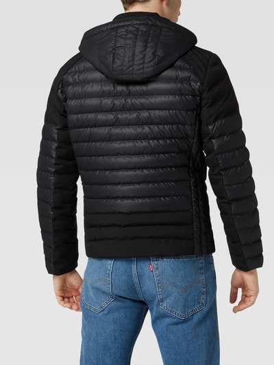 Wellensteyn Steppjacke mit Label-Patch Schwarz 5