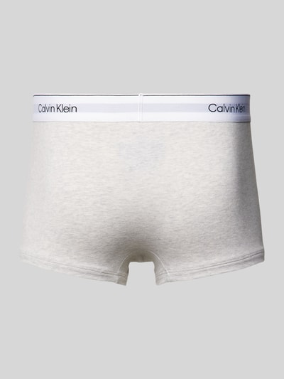 Calvin Klein Underwear Trunks mit elastischem Label-Bund im 3er-Pack Hellgrau 3