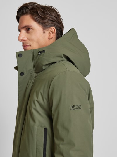 Tom Tailor Denim Waterafstotende parka Olijfgroen - 3