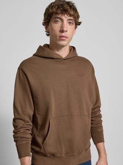 Levi's® Hoodie mit Label-Stitching Modell 'THE AUTHENTIC HOODIE' Khaki 3