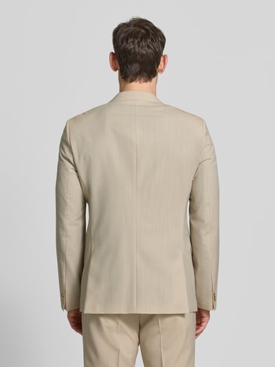 HUGO Super Slim Fit Anzugsakko aus Schurwoll-Mix Modell 'ARTI' Sand 5