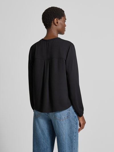 Marc Cain Blouseshirt met V-hals Zwart - 5