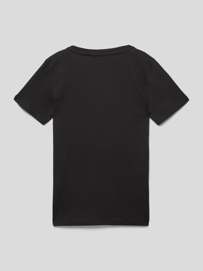 Alpha Industries T-Shirt aus reiner Baumwolle Black 3