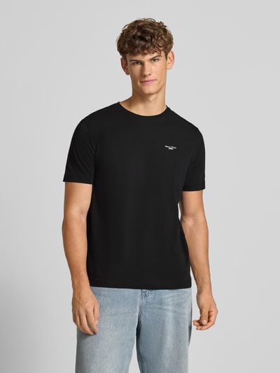 Marc O'Polo Denim Regular Fit T-Shirt aus reiner Baumwolle Black 4