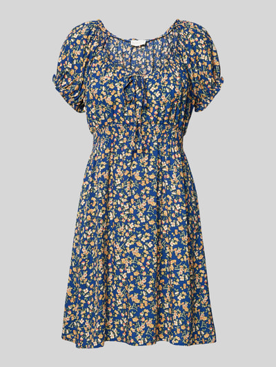 Apricot Minikleid mit U-Ausschnitt Marine 2