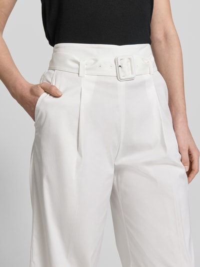 windsor. Culotte mit Gürtel und Eingrifftaschen Offwhite 3