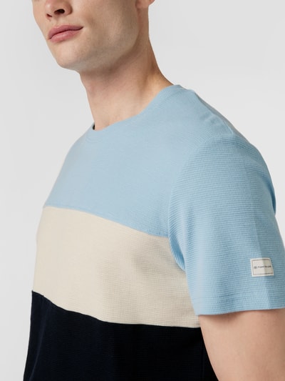 Tom Tailor T-Shirt im Colour-Blocking-Design Hellblau 3