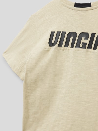 VINGINO T-shirt met labelprint Lichtgrijs - 2