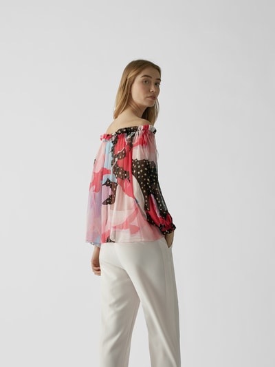 Philosophy di Lorenzo Ser Off-Shoulder-Top aus Seide MULTI STYLEBOP 5