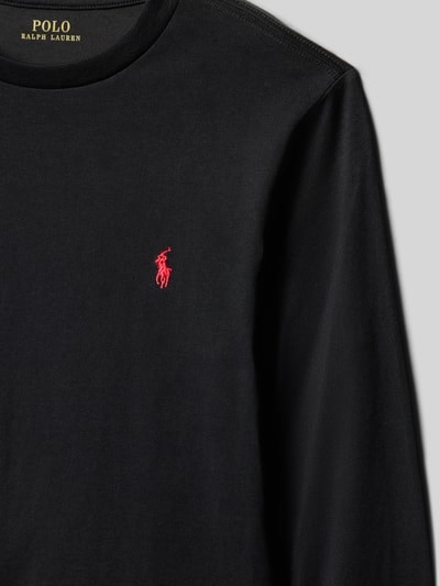 Polo Ralph Lauren Teens Longsleeve mit Rundhalsausschnitt und Label-Stitching Black 2
