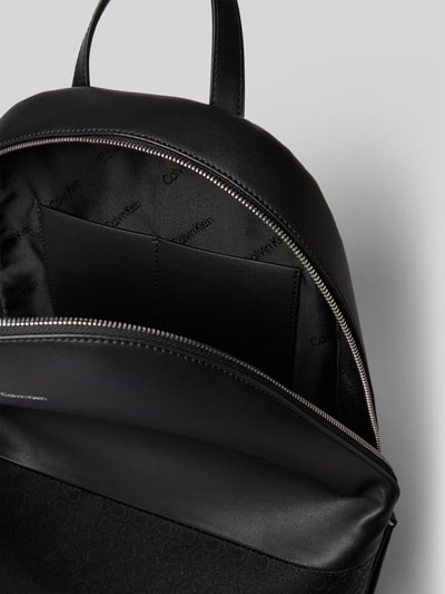 CK Calvin Klein Rucksack mit Label-Schriftzug Black 5