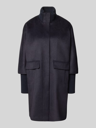 comma Jas met opstaande kraag Donkerblauw - 2