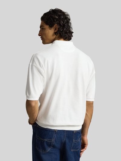 Polo Ralph Lauren Koszulka polo z czystej bawełny o kroju loose fit Biały 5