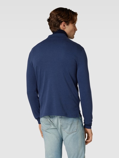Polo Ralph Lauren Poloshirt mit Label-Stitching Dunkelblau 5