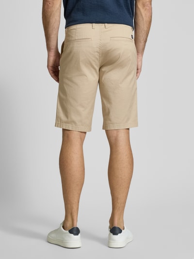 Tom Tailor Slim Fit Bermudas aus Baumwoll-Mix Beige 5